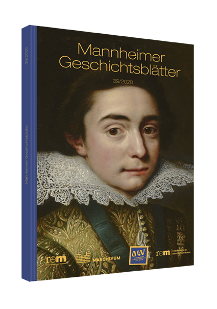 Mannheimer Geschichtsblätter 39/2020 Mannheimer Geschichtsblätter 39/2020