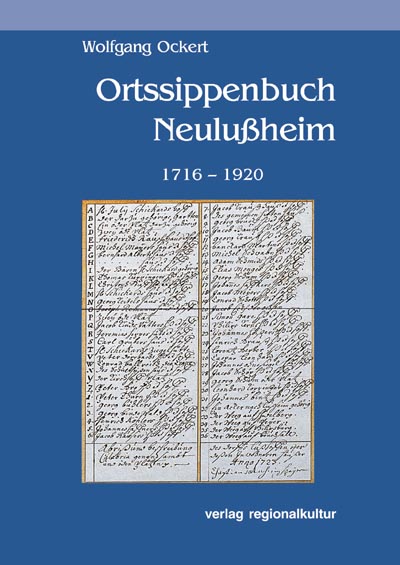 Ortssippenbuch Neulußheim Ortssippenbuch Neulußheim