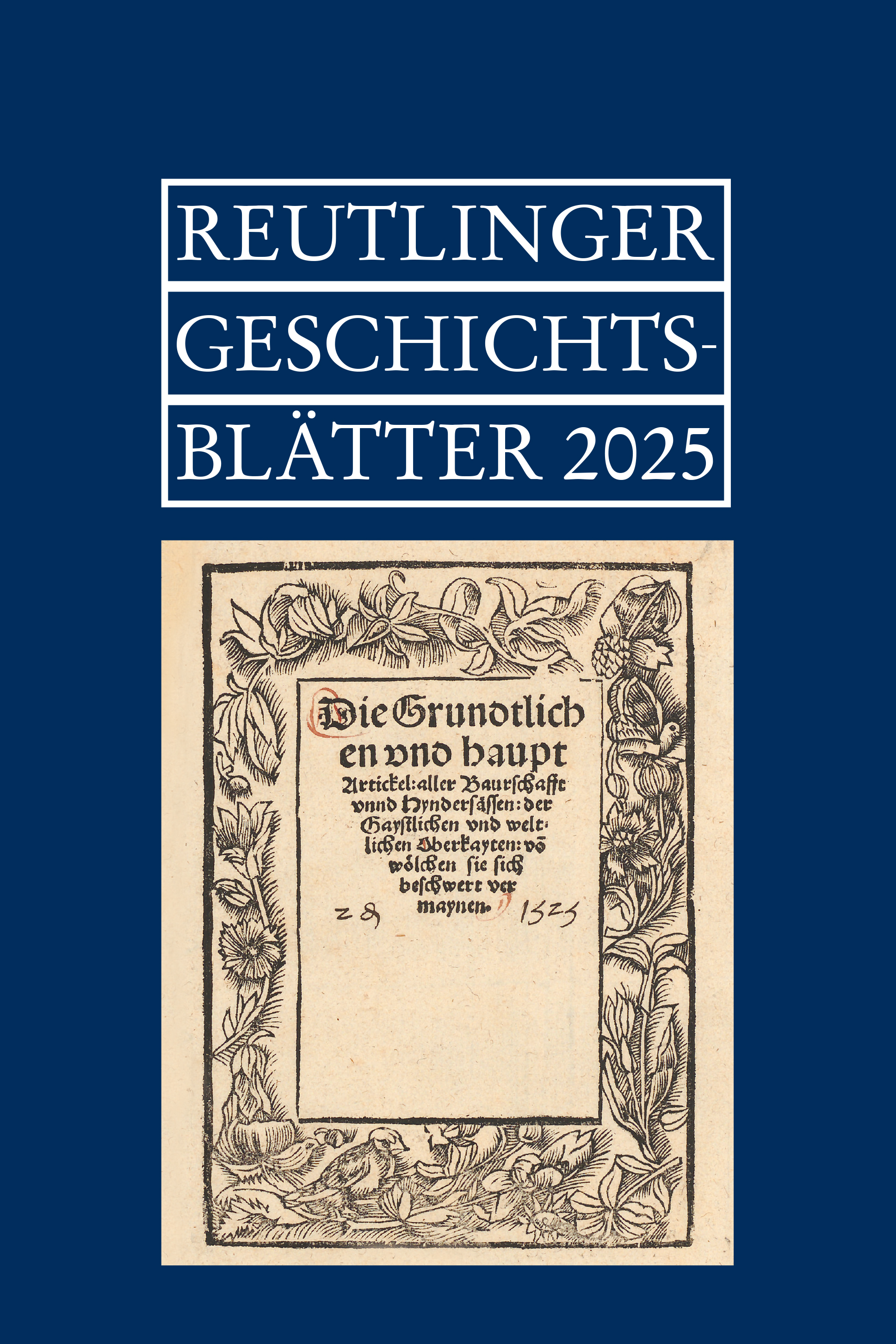 Reutlinger Geschichtsblätter