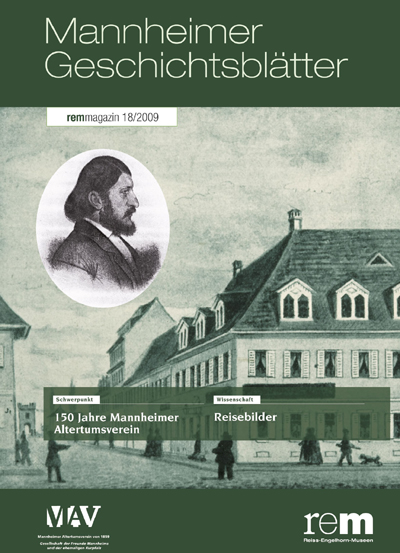 Mannheimer Geschichtsblätter 18/2009 Mannheimer Geschichtsblätter 18/2009